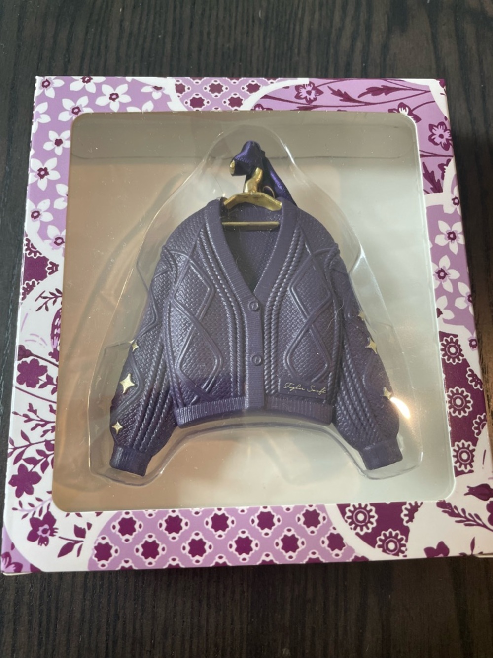 Taylor Swift Speak Now (Taylor’s Version) cardigan Christmas ornament NWT